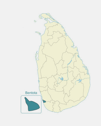 Bentota Map 